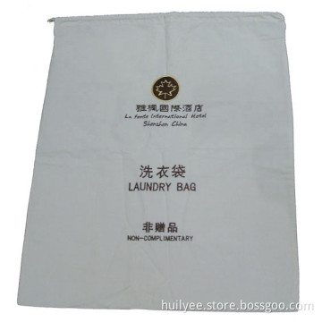 Cotton/Polyester Laundry Bag with Embroidery Logo